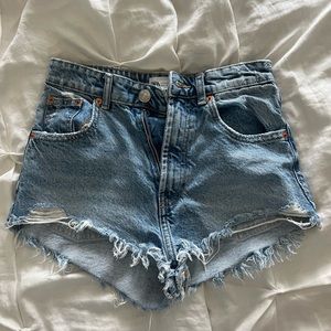 Zara jean shorts